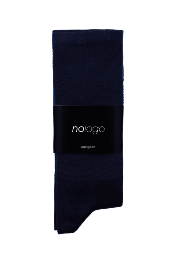 nologo dark blue cycling socks product photo