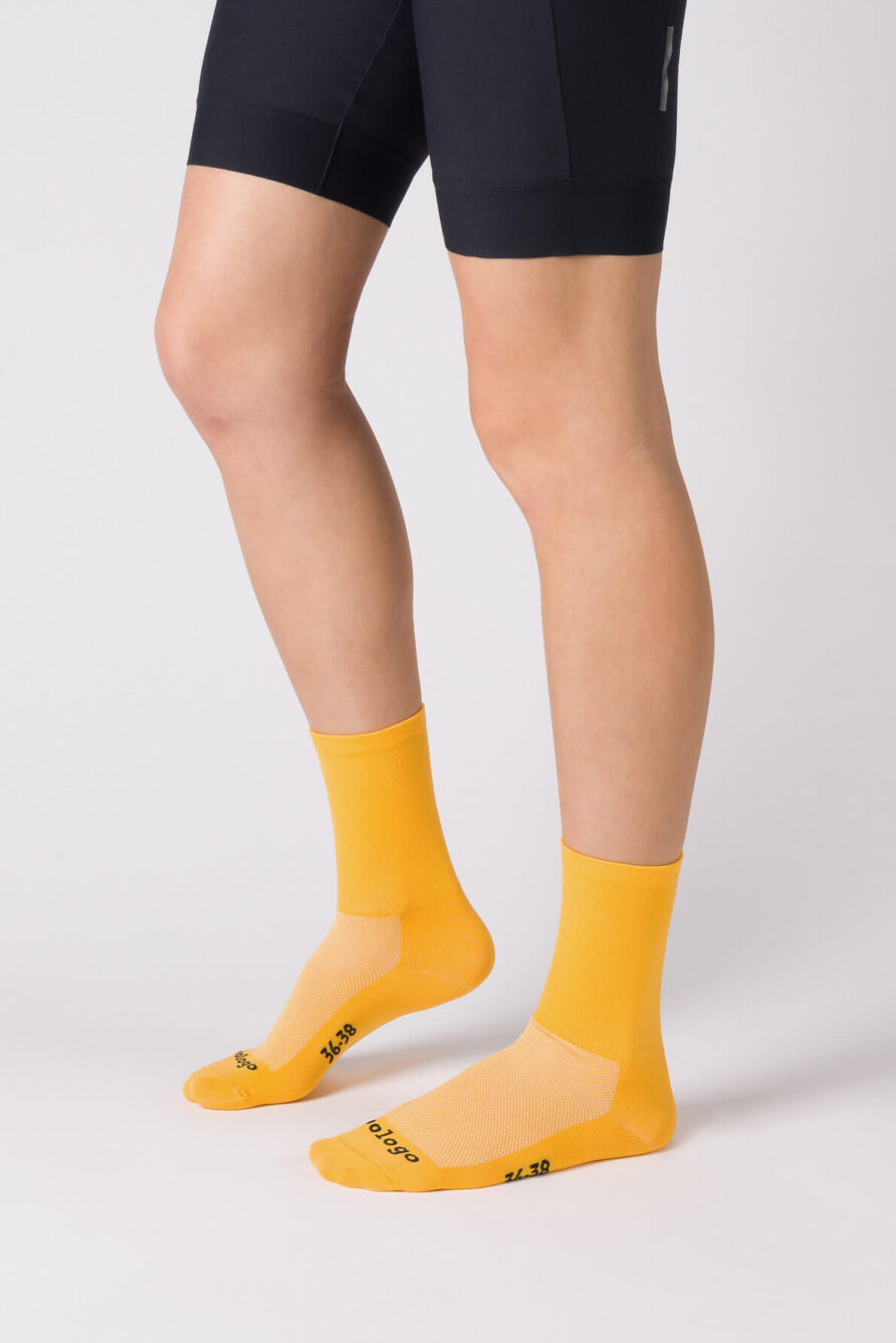 nologo classic mango cycling socks